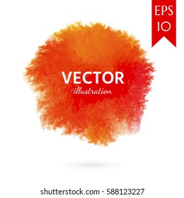 Watercolor stains, texture. background for your design, for textiles, fabrics, souvenirs, packaging, greeting cards, screen, scrapbooking. grunge, dirt, streaks. Vector illustration