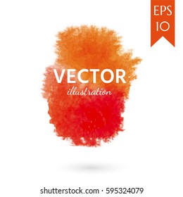 Watercolor stains, texture. background for your design, for textiles, fabrics, souvenirs, packaging, greeting cards, screen, scrapbooking. grunge, dirt, streaks. Vector illustration