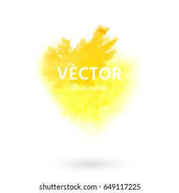 Watercolor stains, texture. background for your design, for textiles, fabrics, souvenirs, packaging, greeting cards, screen, scrapbooking. grunge, dirt, streaks. Watercolor spot. Vector illustration