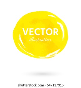 Watercolor stains, texture. background for your design, for textiles, fabrics, souvenirs, packaging, greeting cards, screen, scrapbooking. grunge, dirt, streaks. Watercolor spot. Vector illustration