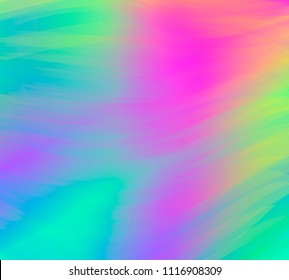 Watercolor Striped Background. Stripes Pattern with hand painted brush strokes. Abstract colorful line background. Color splash. Vector illustration.