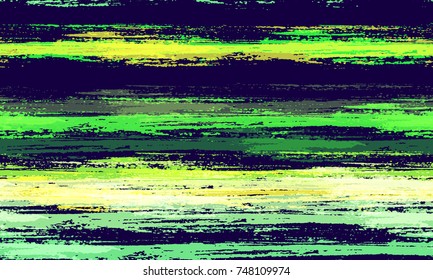 Watercolor Stripes in Grunge Style. Hand Drawn Fashion Print Design. Cover, Fabric, Ad, Packaging Background. Holiday Striped Seamless Pattern