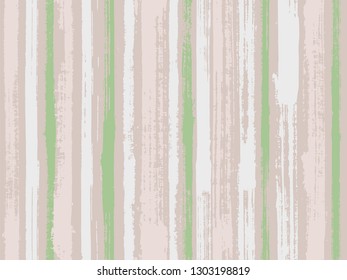 Watercolor strips seamless vector background. Sloopy gouache vertical lines vector pattern. Cute wall decor ornament sample. Striped tablecloth textile print.