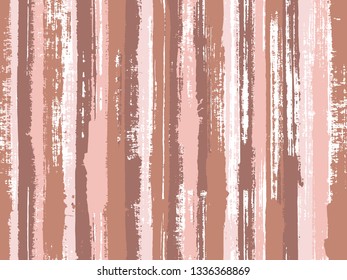 Watercolor strips seamless vector background. Stylish clothing fashion seamless fabric print. Torn paper effect ethnic design. Striped tablecloth textile print.