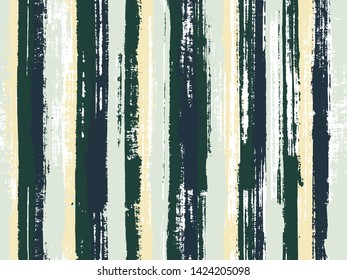 Watercolor strips seamless vector background. Stylish clothing fashion seamless fabric print. Ornament sample design for sailor suit. Striped tablecloth textile print.