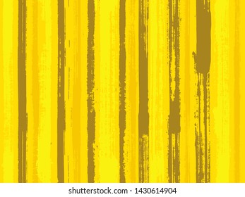 Watercolor strips seamless vector background. Uneven ink hatch vertical lines textile pattern. Colorful wrapping paper packaging design. Striped tablecloth textile print.