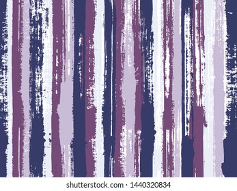 Watercolor strips seamless vector background. Vivid vertical lines stains vector graphics. Grungy ink doodles simple endless texture. Striped tablecloth textile print.