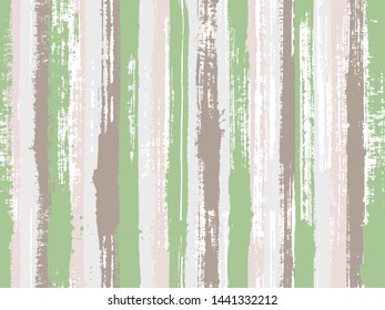 Watercolor strips seamless vector background. Brush stroke lines messy backdrop print pattern. Striped tablecloth textile print. Ornament sample design for sailor suit.