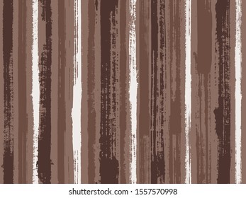 Watercolor strips seamless vector background. Striped tablecloth textile print. Ornament sample design for sailor suit. Paintbrush artistic lines fabric seamless print.