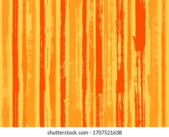 Watercolor strips seamless vector background. Striped tablecloth textile print. Paintbrush artistic lines fabric seamless print. Acrylic paint texture swatch repeating design.