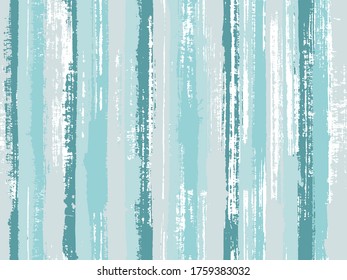 La acuarela tira el fondo vectorial sin fisuras. Patrón de impresión de fondo de líneas de pincel desordenado. Garabatos de tinta poco gruesa textura simple e interminable. Impresión textil con manteles a rayas.
