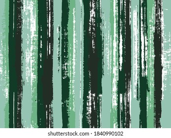 Watercolor strips seamless vector background. Striped tablecloth textile print. Grungy ink doodles simple endless texture. Paintbrush artistic lines fabric seamless print.
