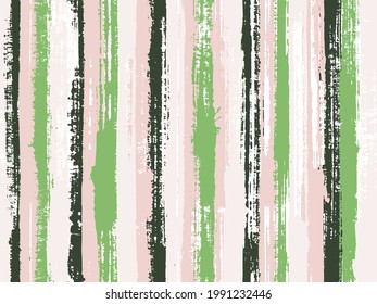Watercolor strips seamless vector background. Striped tablecloth textile print. Stylish clothing fashion seamless fabric print. Multicolor ethnic sample swatch design.