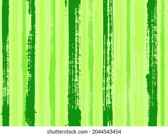 La acuarela tira el fondo vectorial sin fisuras. Impresión textil con manteles a rayas. Diseño de muestras de adornos para traje de marinero. Patrón vectorial de líneas verticales de gouache esloposo.