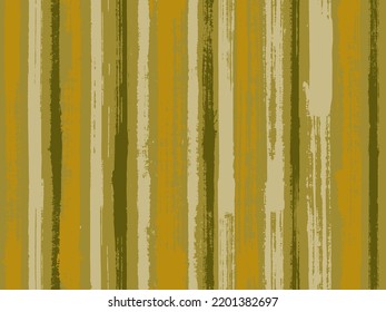 Watercolor strips seamless vector background. Cute wall decor ornament sample. Hatch ink lines fabric seamless pattern print. Striped tablecloth textile print.