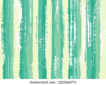 Aquarellstreifen nahtlose Vektorhintergrund. Stoffdruck mit Streifen. Pinselstriche zeichnen ein chaotisches Hintergrundbild aus. Akrylfarbe Textur beobachten Wiederholen Design.