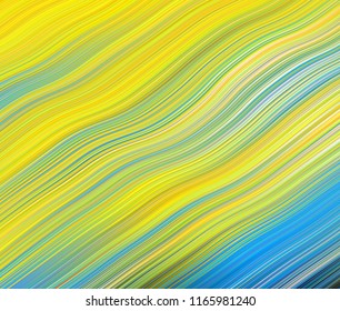 Watercolor Style Hand Drawn Pattern with Waves, Fashion Print Design, Abstract Pattern Beautiful Bright Colorful Background for Cover Design, Illustration Template Summer, Summer Lines and Strips 