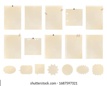 Watercolor style illustration set of various notepads that can be used as frames.
It can be used for advertising and cards.
Version without sample text.