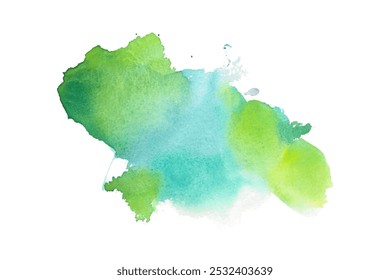 Aquarell Stil Tinte Fleck Textur abstrakte Hintergrund Design Vektor