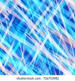 Watercolor Style Striped Seamless Pattern. Hand Drawn Pattern Design with Stripes. Festive Fashion Background. Holiday, Party, Cover, Banner, Cloth, Textile, Ad Texture