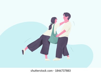 Watercolor style vector and simple flat design art. Minimal illustration. Love concept for fashion advertising and clothing. Simple design for wedding happy valentine's day idea or banner and card. 