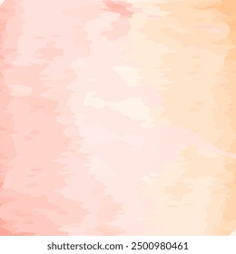 watercolor sunset rose to peach background