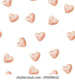 watercolor sweets seamless pattern eps10