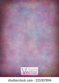 Watercolor texture background. Eps 10 vector.