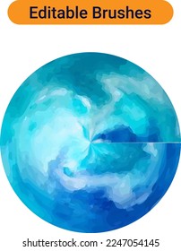 watercolor texture background and pro vector illustration