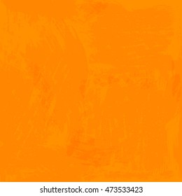 Watercolor texture, pattern, orange color. Wallpaper, background design illustration EPS 10