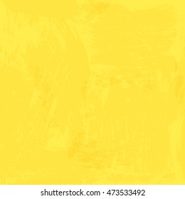 Watercolor texture, pattern, yellow color. Wallpaper, background design illustration EPS 10