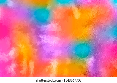 Watercolor texture vector background. Colorful aquarelle painting. Colorful watercolor stains. Scrapbooking paper. Easy to edit template for your artworks.
