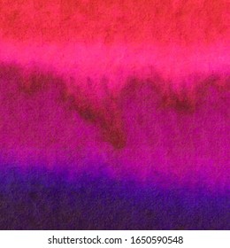 Watercolor texture, vector colorful hand painted background, aquarelle gradient