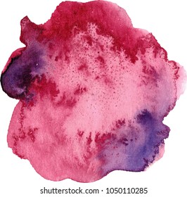 Watercolor texture. Vector EPS 10.
