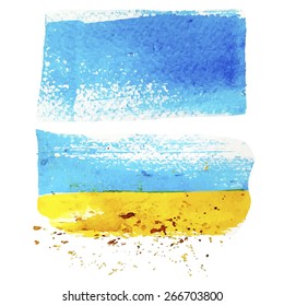 Watercolor texture,beach