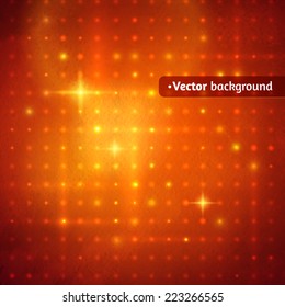 Watercolor textured disco lights background. Vector. Eps 10.