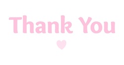 Watercolor Thank You Card Printable — Pink Design