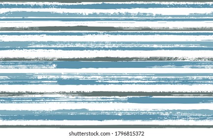 Watercolor thin parallel lines vector seamless pattern. Classic summer fashion design. Scratchy geometric parallel lines, striles background swatch. Seamless backdrop.