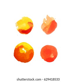 Watercolor vector