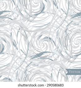 Watercolor vector abstract seamless pattern with roses. Print with modern beautiful design