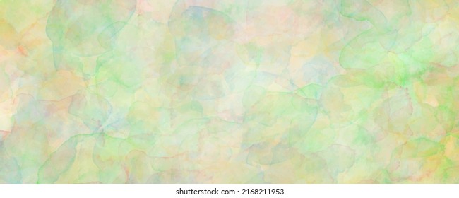 Watercolor vector art background for cards, flyer, poster, banner and cover design. Colorful hand drawn illustration for design. Multicolor watercolour texture. Template.	