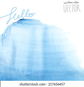 Watercolor vector background