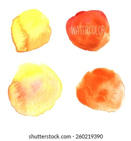 Watercolor vector background
