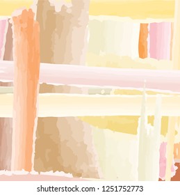 watercolor vector background with brush strokes . 