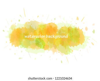 Watercolor vector background. File is in eps10 format.