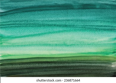 watercolor vector background green