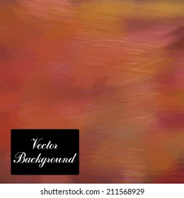 Watercolor vector background. Hand drawing with colored spots and blotches.