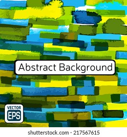 Watercolor vector background. Hand drawing watercolor.