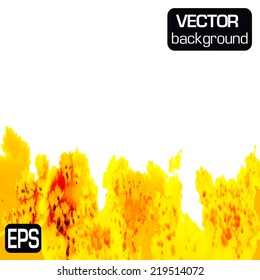 Watercolor vector background. Hand drawing. EPS illustration