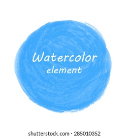 Watercolor vector background. Hand drawing with colored spots and blotches.